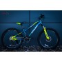 Велосипед SPARK HUNTER JR. (колеса - 24", алюмінієва рама - 12") темно-синій з жовтим