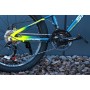 Велосипед SPARK HUNTER JR. (колеса - 24", алюмінієва рама - 12") темно-синій з жовтим