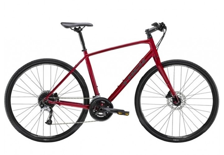 Велосипед Trek 2021 FX 3 DISC Red