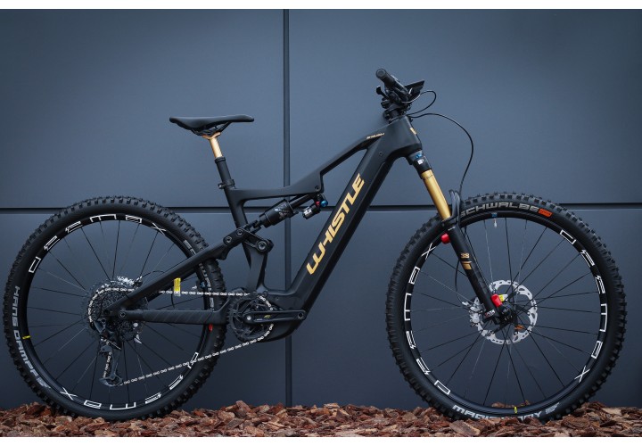 Карбоновый электровелосипед Whistle B-Rush 2022 GX BLK/KAS