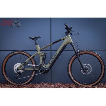 Cube Stereo Hybrid 160 HPC Race 750 27.5 olive n green