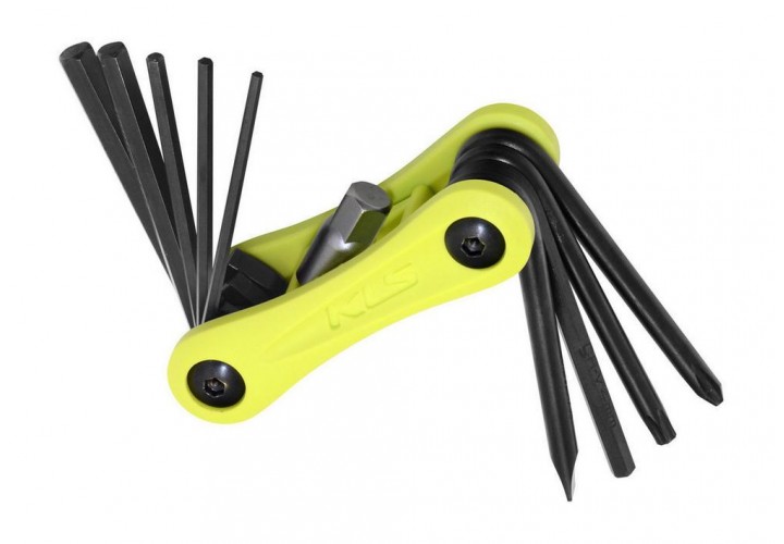 Мультитул KLS Stinger 10 функций желтый 