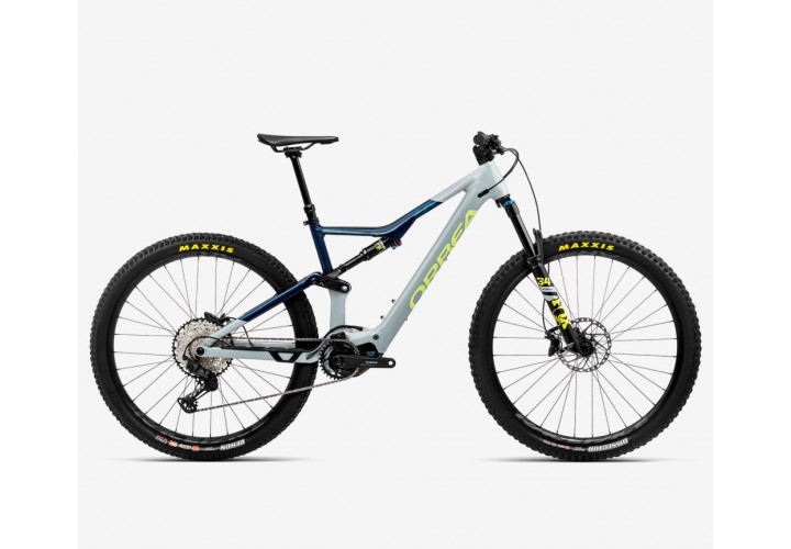 Электровелосипед Orbea RISE H20 2023 L Iceberg Grey-Moondust Blue 