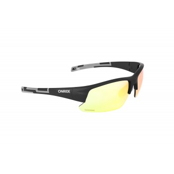 Очки ONRIDE Lead 20 матовые черные с линзами Photochromic Revo Red (78-17%)