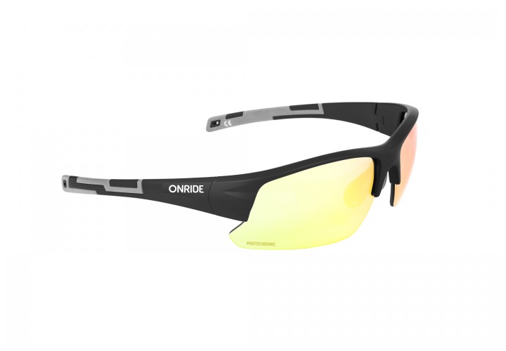 Очки ONRIDE Lead 20 матовые черные с линзами Photochromic Revo Red (78-17%)