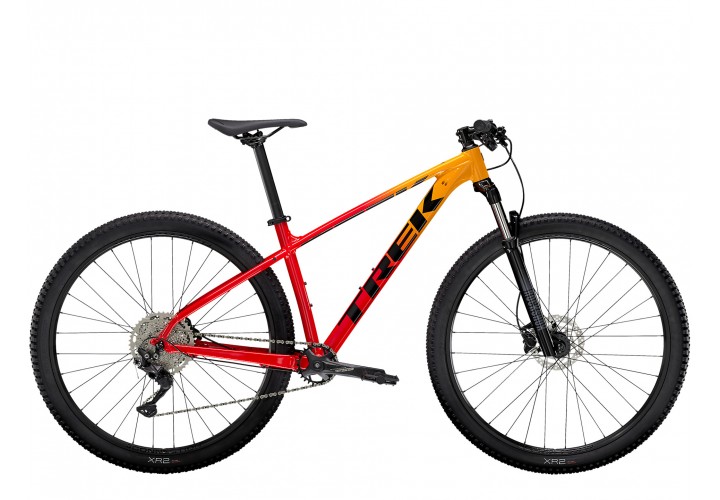 Велосипед Trek 2022 Marlin 7 Gen 2 XL Marigold to Radioactive Red Fade