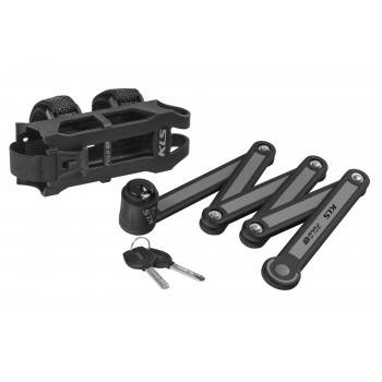 Велозамок KLS Fold 30 складной grey